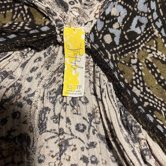 Free People Flowy Multi-pattern Top - Picture 5 of 5